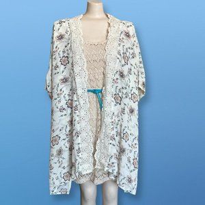 BOTANICAL SUMMER KIMONO JACKET